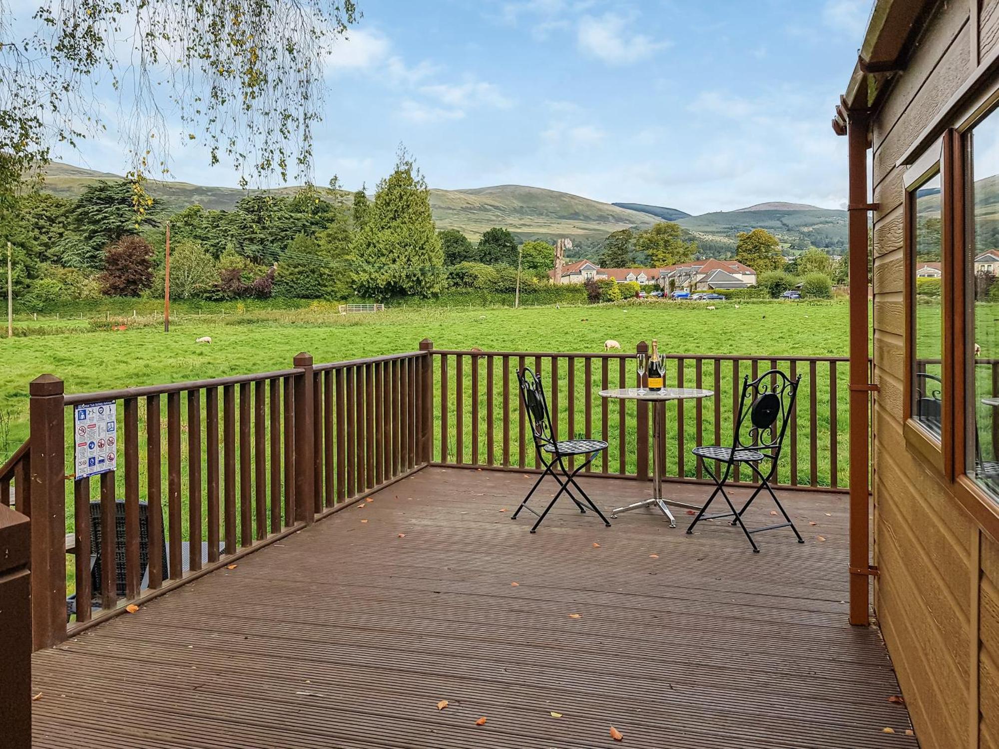 Glenbeagles Lodge Dollar Bagian luar foto