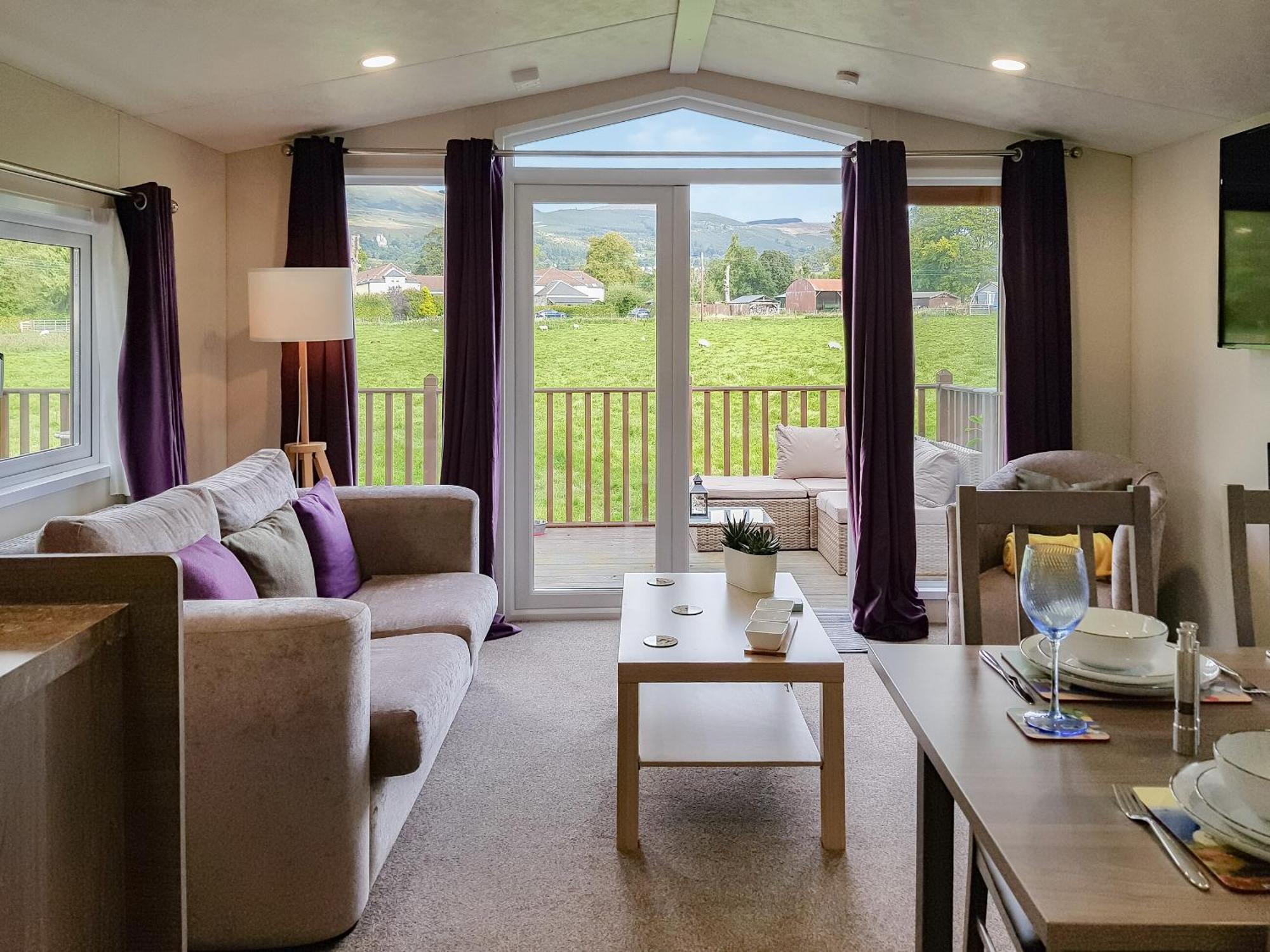 Glenbeagles Lodge Dollar Bagian luar foto
