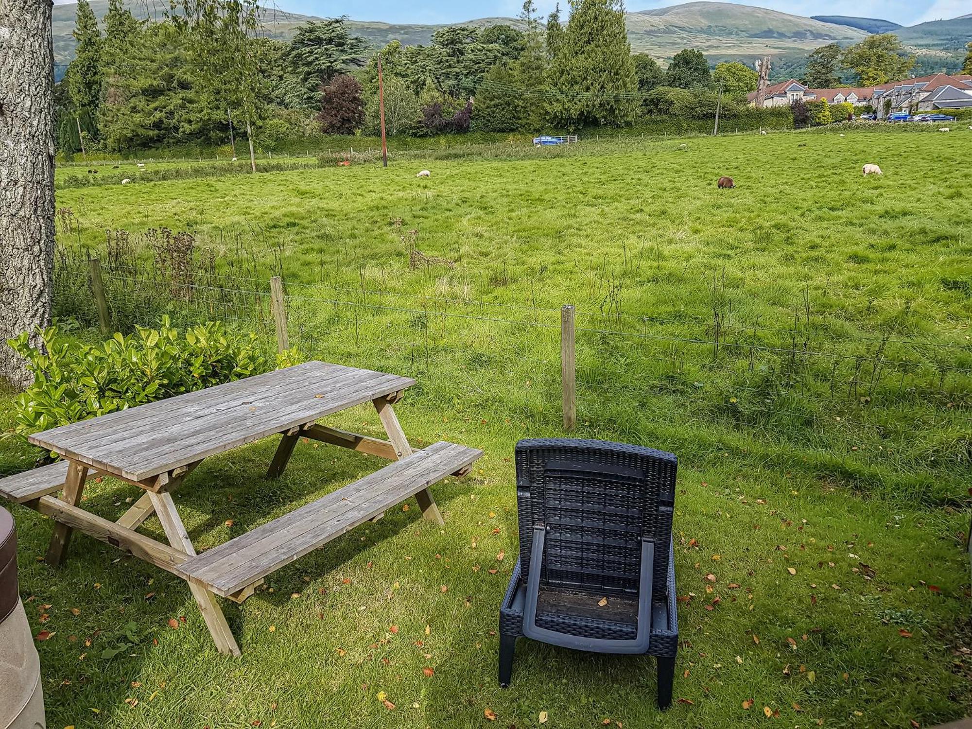 Glenbeagles Lodge Dollar Bagian luar foto